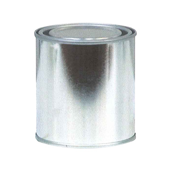 250ML PLAIN TT CAN WITH 72MM WHITE/PLAIN TT LID 